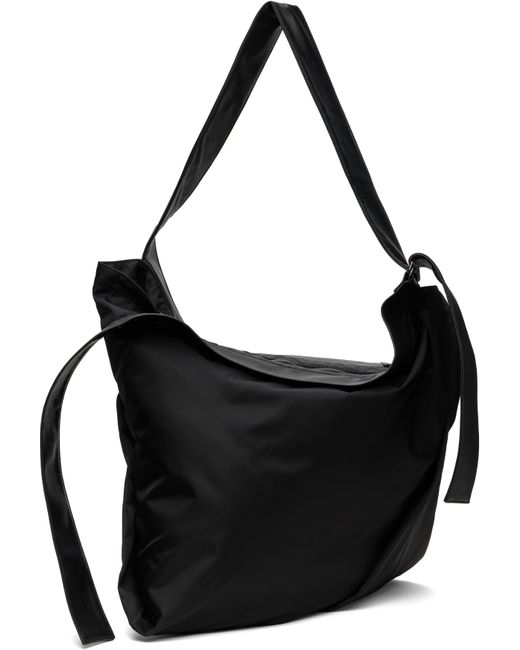 Yohji Yamamoto Black Drape Belt Tote