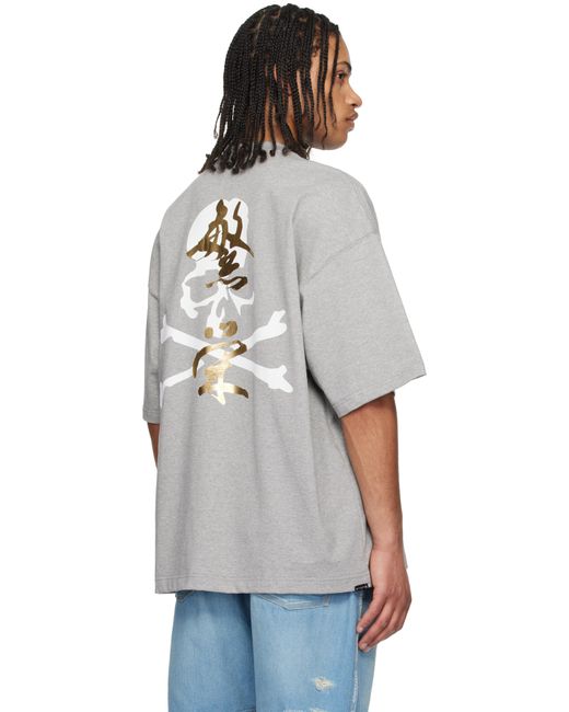 メンズ Mastermind Japan グレー Prosperity ボクシー Tシャツ Gray