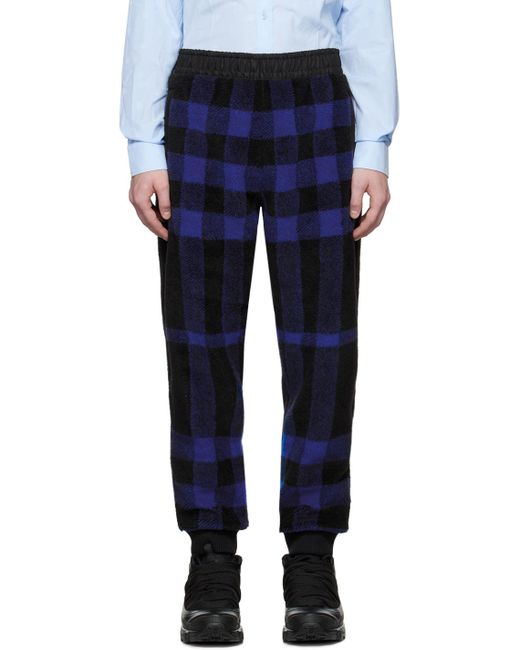 Burberry Blue Exploded Lounge Pants for men