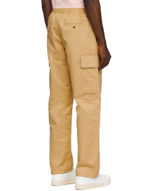 Pantalon cargo à cordon coulissant Marni pour homme en coloris Natural