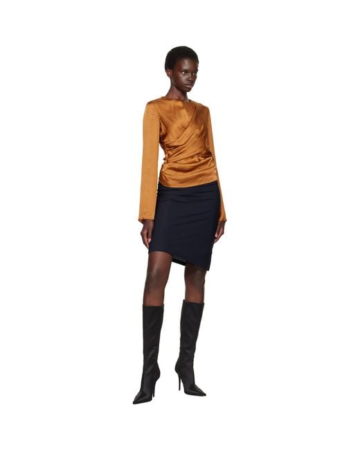 AMINA MUADDI Black Barbara 105 Tall Boots