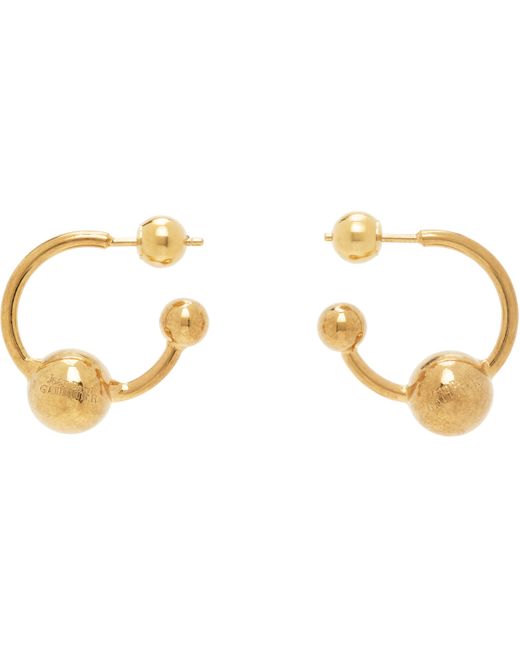 Jean Paul Gaultier ゴールド The Piercing ピアス Black