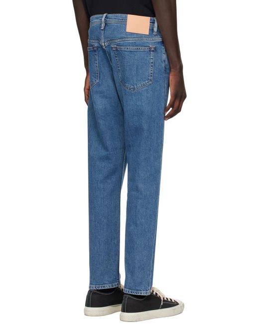Acne Blue Slim Fit Jeans for men