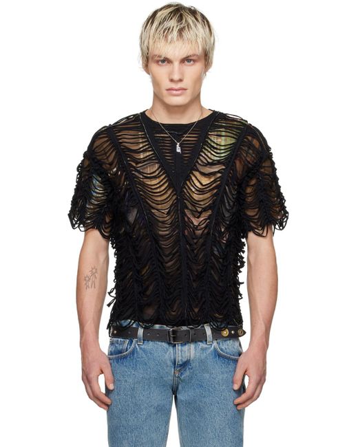 T-shirt brun édition shayne oliver Jean Paul Gaultier pour homme en coloris Black