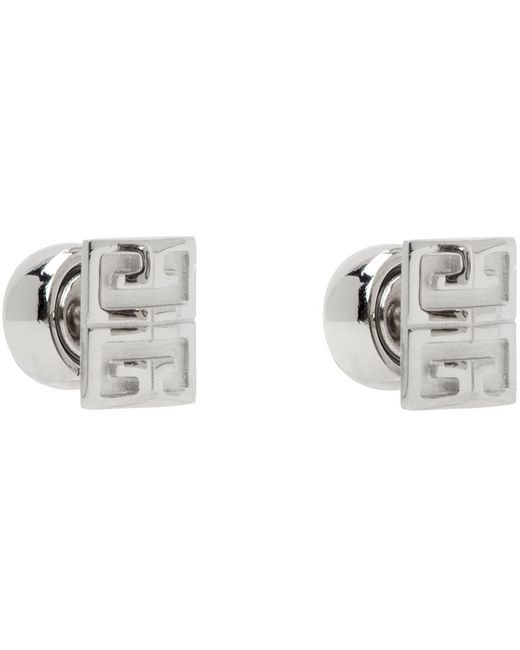Givenchy Black Silver 4g Earrings