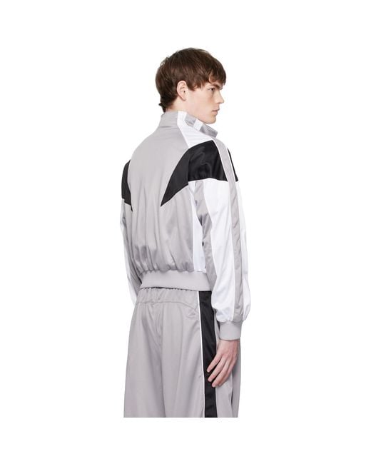 we11done Metallic Se11Done Track Jacket for men