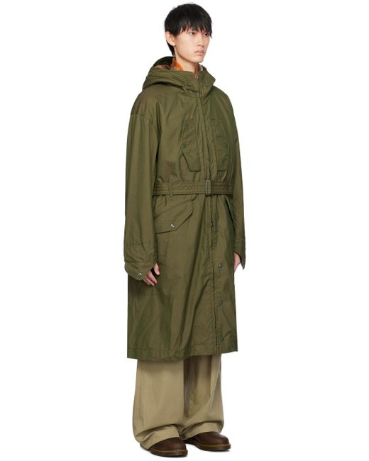 Engineered Garments Green Storm Coat for Men | Lyst Engineered Garments Green Storm Coat for Men | Lyst