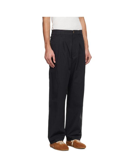 Isabel Marant Black Yostin Trousers for men