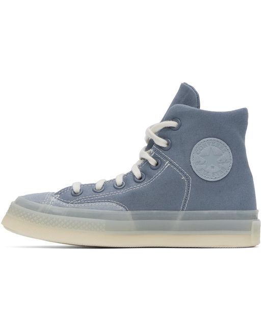 Converse Blue Gray Chuck 70 Marquis Sneakers