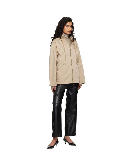 Moncler Natural Cassiopea Hooded Jacket