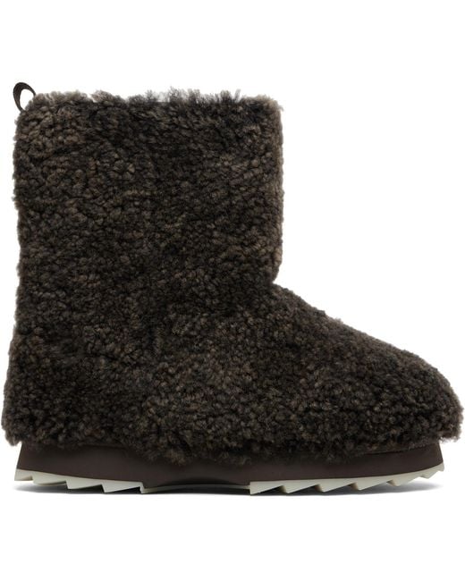 EMU Black Sharky Low Teddy Boots