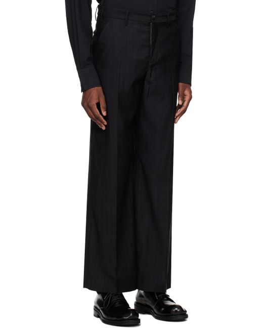 Our Legacy Black Sailor Trousers for men