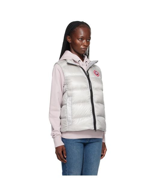 Canada Goose Black Gray Cypress Down Vest