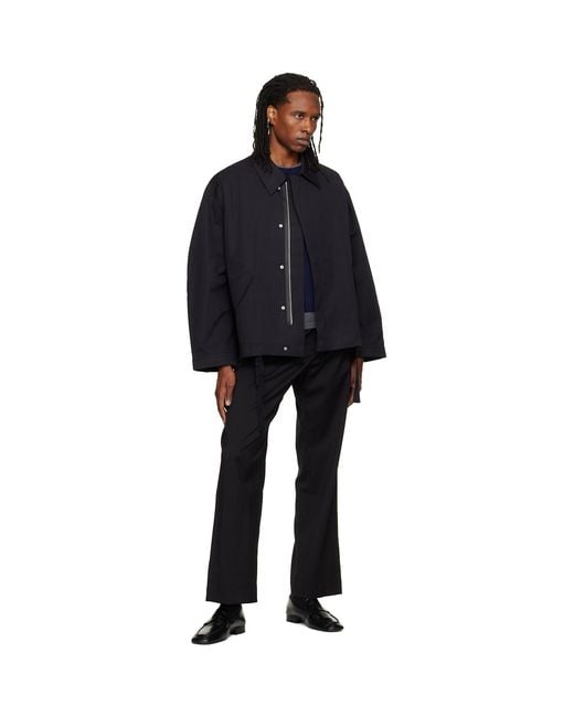 Studio Nicholson Black Comba Jacket for men