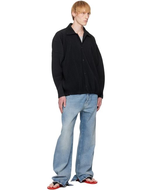 Homme Plissé Issey Miyake Black Monthly Color March Jacket for men