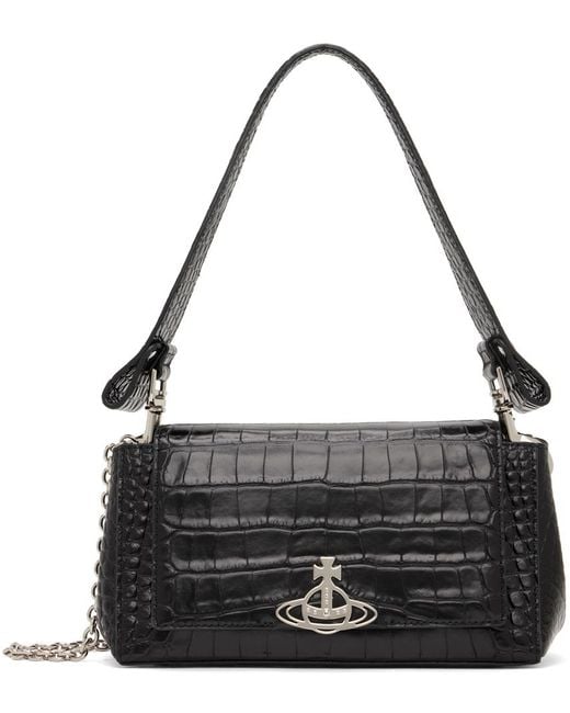 バッグ・カバンその他 Vivienne Westwood Medium black smooth shoulder bag Hazel Vivienne Westwood Medium black smooth shoulder bag Hazel
