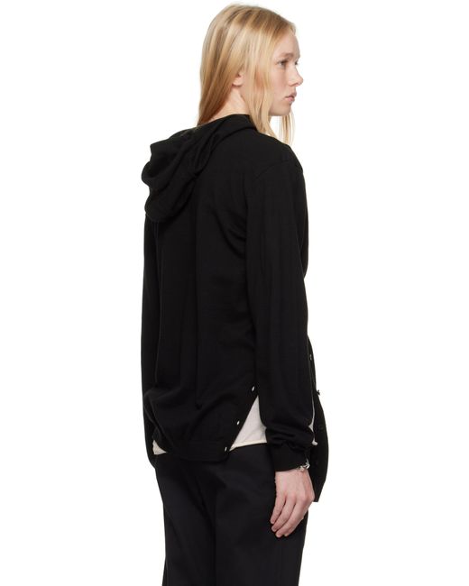 Post Archive Faction PAF Black 8.0 Center Knit Hoodie