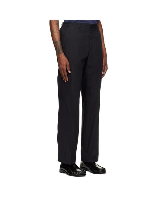 A.P.C. Black Dylan Trousers for men
