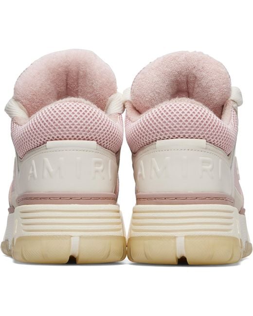 Amiri Pink Ma-1 Sneakers