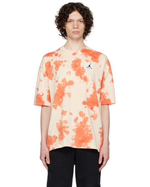 Nike Orange Oversized T-shirt for men