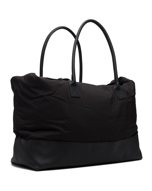 Vivienne Westwood Black Sid Weekender Duffle Bag for men