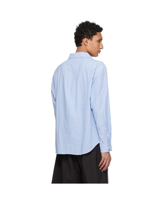 mfpen Blue Generous Shirt for men