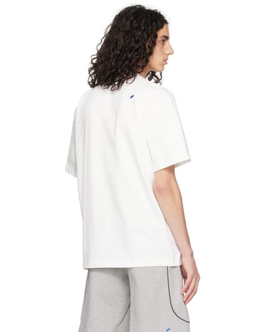 Adererror White Tts T-shirt for men