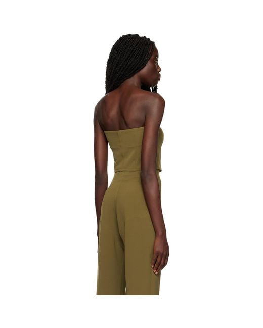Paris Georgia Black Khaki Audrey Camisole