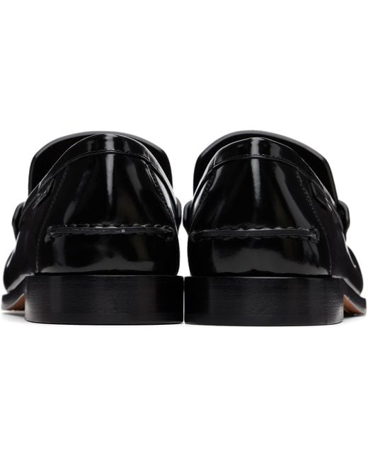 Bottega Veneta Black Truman Loafers for men