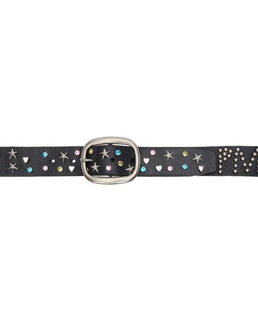 Im Sorry by Petra Collins Black Ssense Exclusive Mimi Wade Edition Studded Belt
