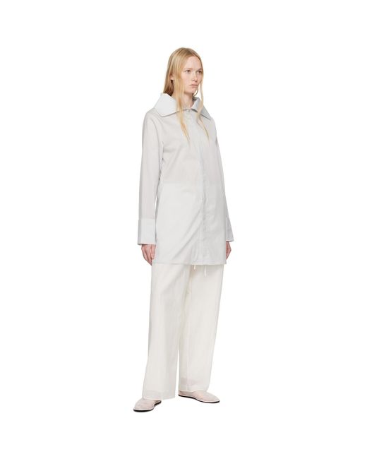 Ruohan White Rae Trousers