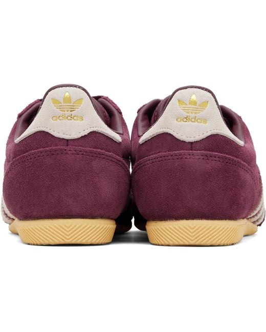 Adidas Originals Black Burgundy Japan Sneakers for men