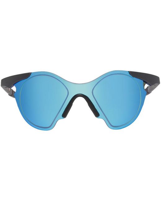 Oakley Blue & Black Sub Zero Sunglasses for men