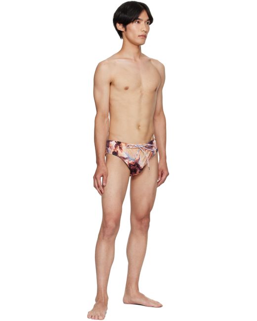 Slip De Bain Multicolore À Motif De Chérubins Vivienne Westwood pour homme