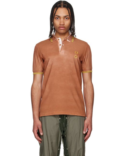 Craig Green Black Fred Perry Edition Tennis Polo for men