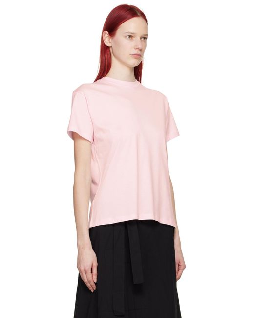 T-shirt marine rose Studio Nicholson en coloris Pink