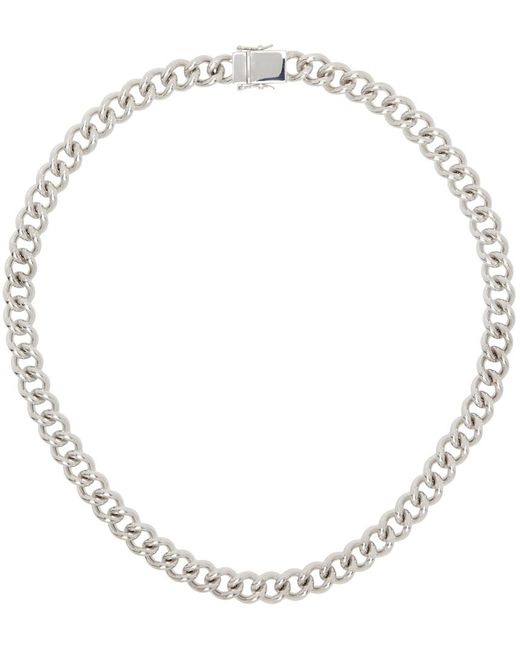 Tom Wood Metallic Lou Chain Necklace for men