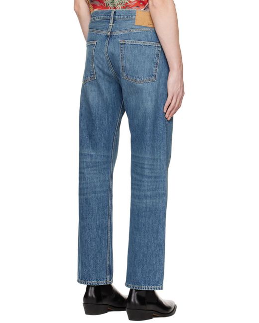 Re/done Blue 90s Jeans for men