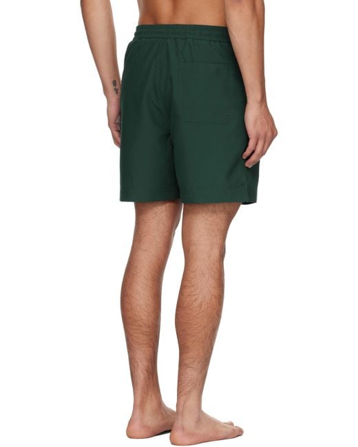 Carhartt Green Chase Swim Shorts for men