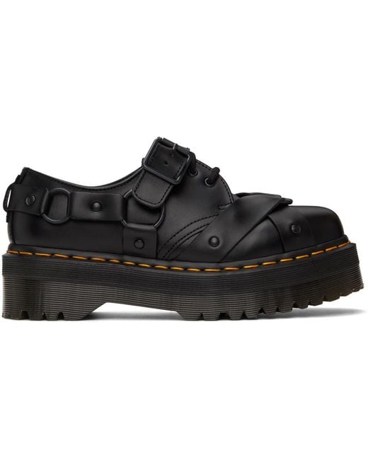 Dr. Martens Black 1461 Quad Harness Derbys for men