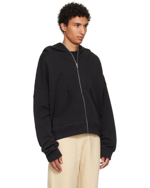 Entire studios Eternal Zip Hoodie in Black for Men | Lyst UK