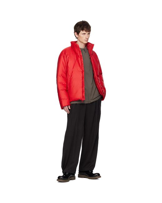 Veilance Red Conduit Down Jacket for men