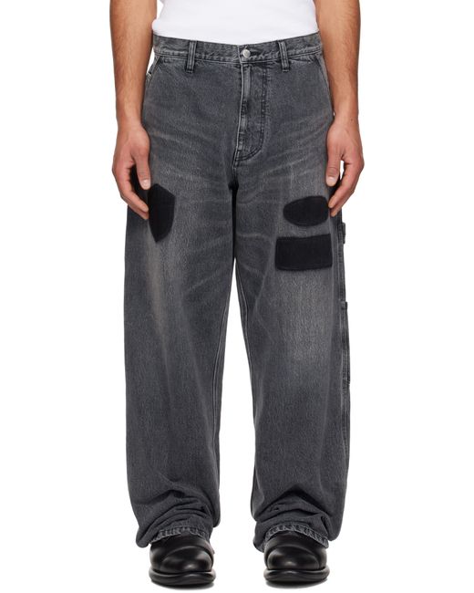 Ambush Black Work Jeans for men