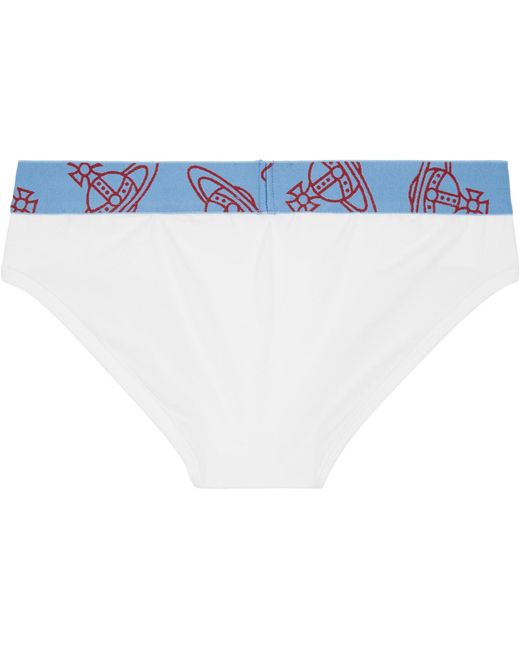 Vivienne Westwood Gray Three-Pack Slip Band Briefs for men