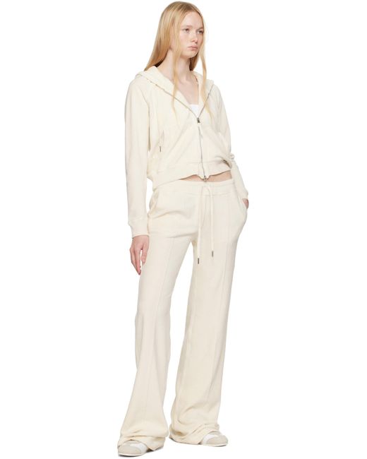 Pantalon De Survêtement Blanc Cassé En Tissu Éponge Tom Ford en coloris White
