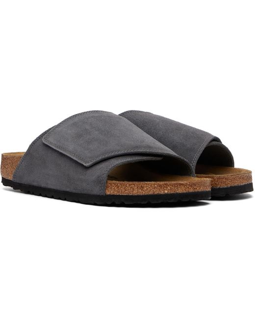Birkenstock Black Regular Solana Sandals for men