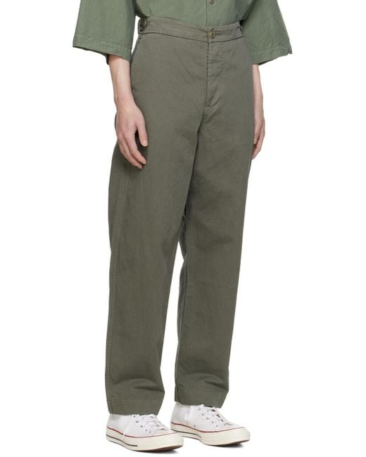 Casey Casey Green Jude Trousers for men