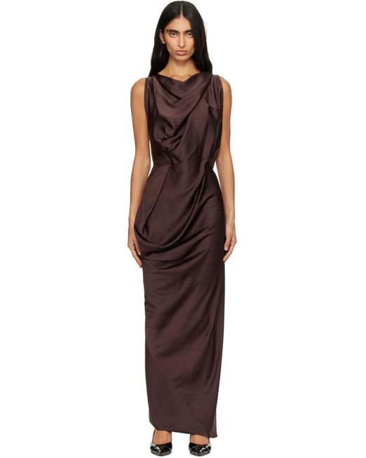 Vivienne Westwood Black Fond Maxi Dress