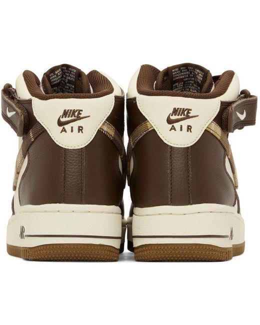 mens brown air force 1