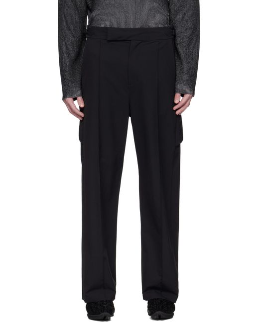 A.A.Spectrum光谱 Black Dapper Cargo Pants for men